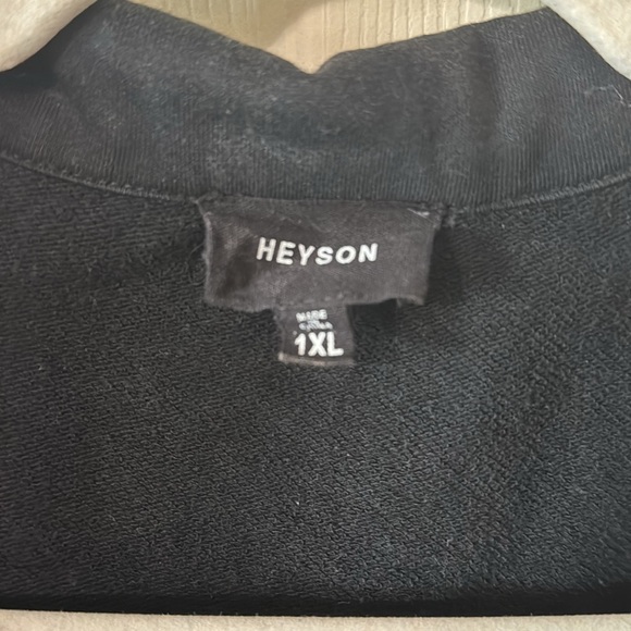 Heyson Mixed Weave Collared Sweatshirt - Picture 5 of 7